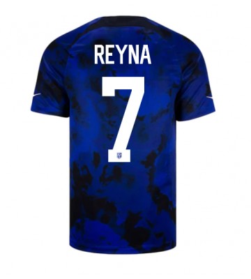 Forenede Stater Giovanni Reyna #7 Udebanetrøje VM 2022 Kort ærmer